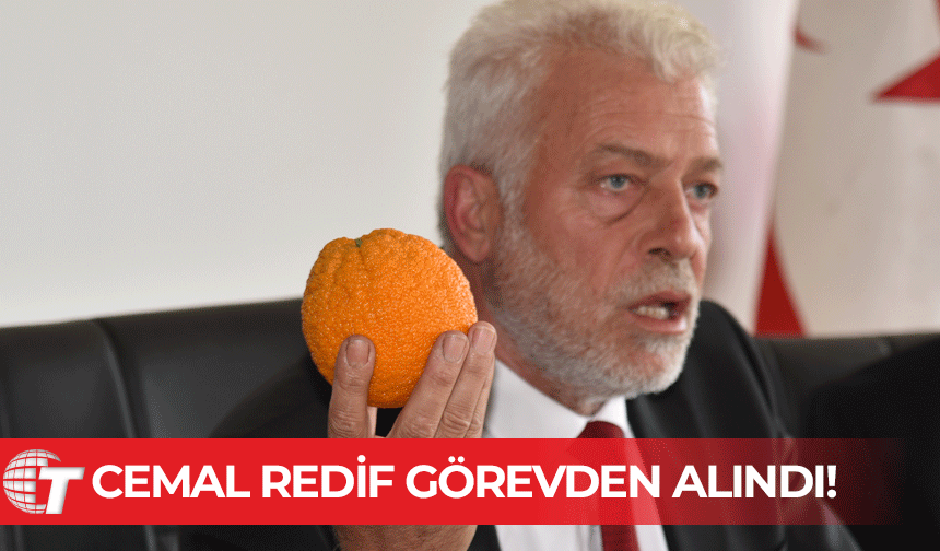 Cypfruvex Genel Müdürü Cemal Redif görevden alındı