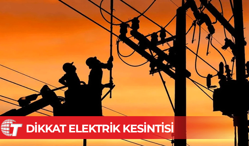 Gazimağusa’da bazı bölgelere, yarın dört saat elektrik verilemeyecek