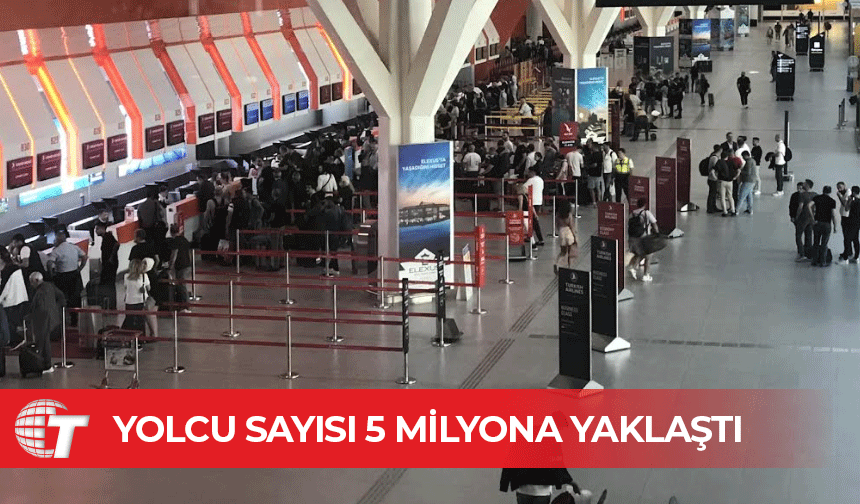 Ercan'da 2023’te 4 milyon, 2024’te 5 milyon yolcu...