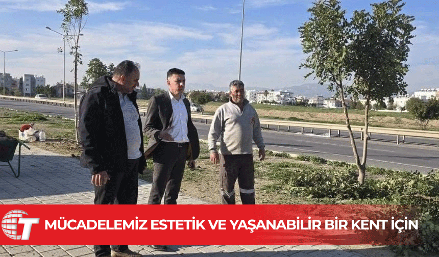 Hüseyin Amcaoğlu: Çevre düzenleme çalışmalarımız tam gaz devam ediyor