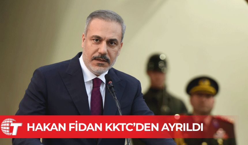 Hakan Fidan iki gün süren temasların ardından Ada’dan ayrıldı