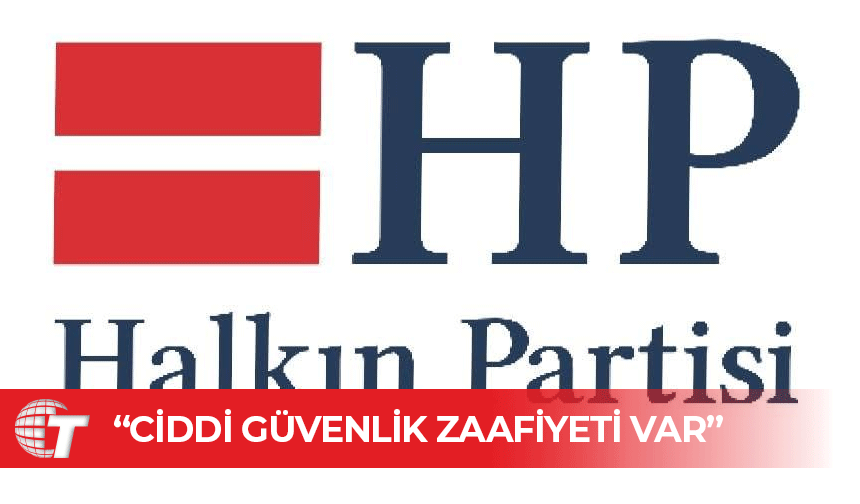 Halkın Partisi: Sınırlarda önlem almak için neyi bekliyorsunuz?