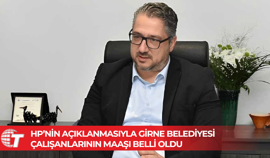 Girne Başkanı Şenkul: Maaş ve giderler netleşti