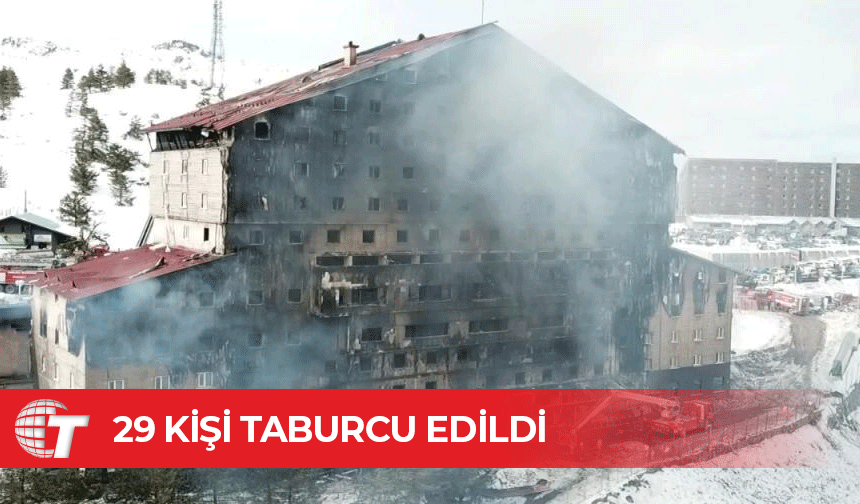 Yangında yaralanan 29 kişi taburcu edildi