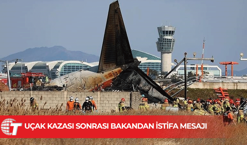 Güney Kore'deki uçak kazasının ardından Ulaştırma Bakanı "istifa" mesajı verdi