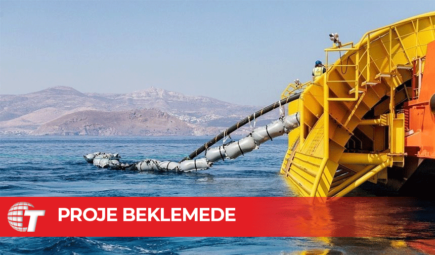 Güney Kıbrıs ile Yunanistan arasındaki kabloyla elektrik projesi beklemede