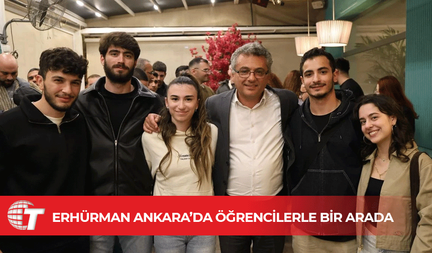 Tufan Erhürman, Kıbrıs Türk Öğrenciler Birliği ile Ankara’da buluştu