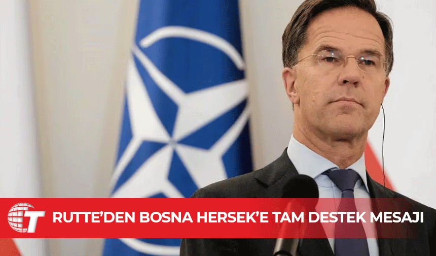 NATO Genel Sekreteri Rutte: "Artık 1992 yılında değiliz"