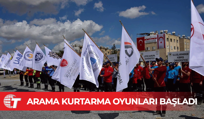 Üniversiteler Arama-Kurtarma Oyunları başladı