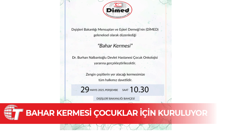 Bahar kermesi geliriyle minik kalplere destek