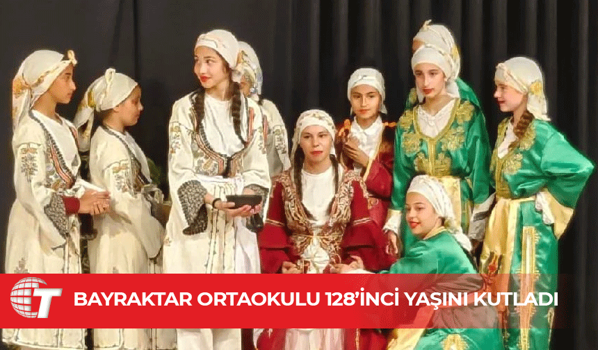 Gösterilerle Bayraktar Ortaokulu’nun yeni yaşı unutulmaz bir geceye dönüştü