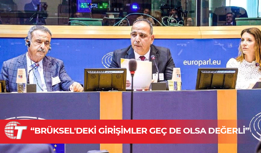 Harmancı: Belediyeler Birliği’nin Brüksel temasları umut verici