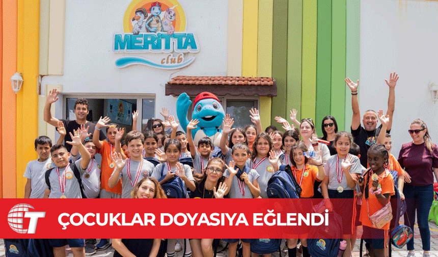 Ağırdağ İlkokulu öğrencileri Meritta Club’da unutulmaz bir gün geçirdi