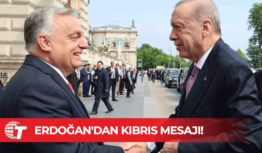 Erdoğan'dan Türk dünyasına Kıbrıs mesajı: Tam üyeliğini ümit ediyoruz