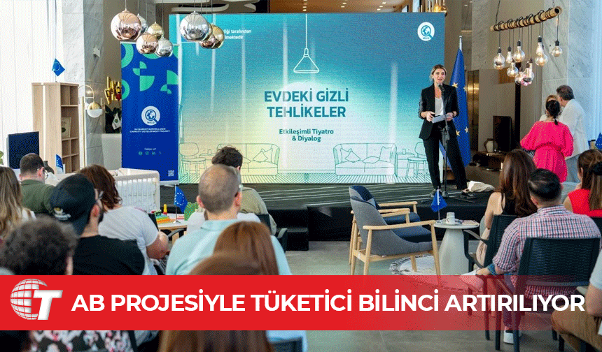 AB destekli etkinlikte evdeki tehlikelere dikkat çekildi
