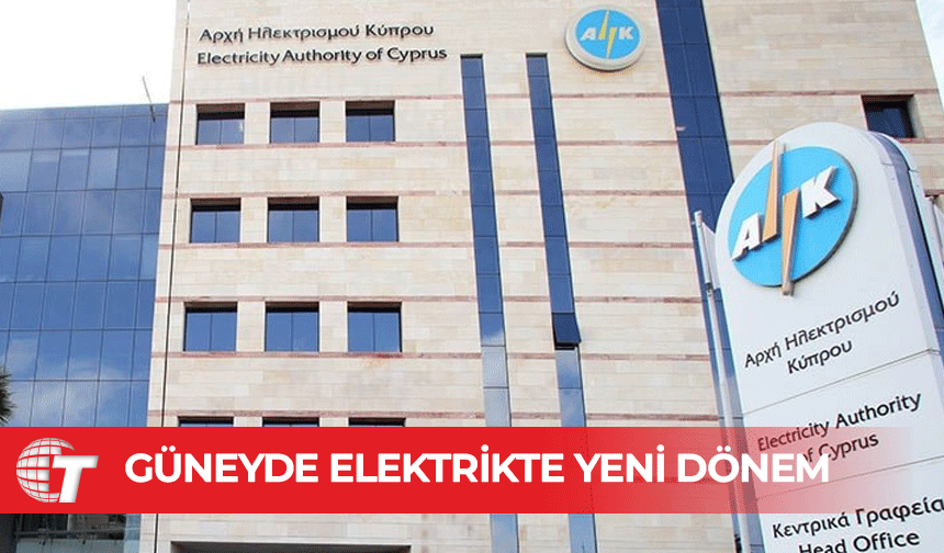 Güney Kıbrıs’ta elektrikte yeni döneme giriliyor