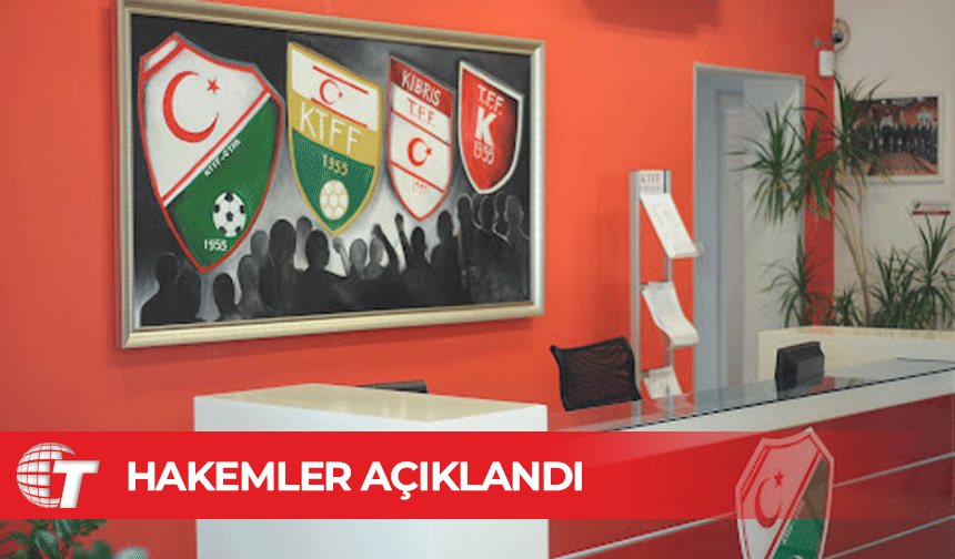 Hakemler açıklandı