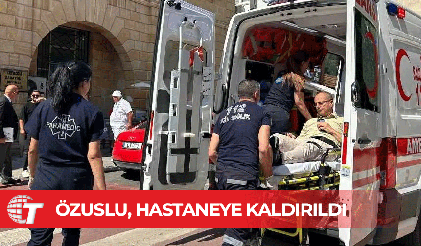 Sami Özuslu hastaneye kaldırıldı