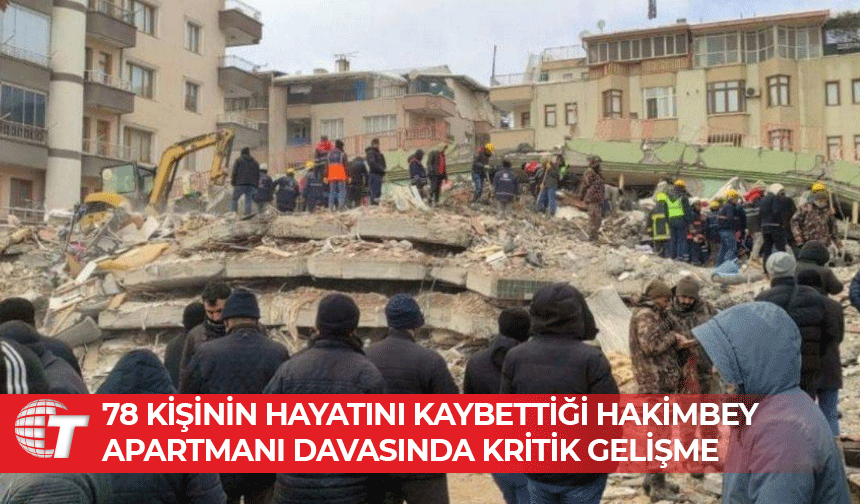 Müşteki Avukatından “Olası Kast” Talebi: Hakimbey Apartmanı Davası 8 Temmuz’a ertelendi
