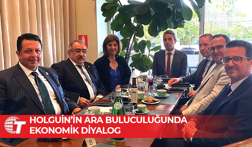 İki toplumun ticaret odası başkanları ortak gelecek için görüştü