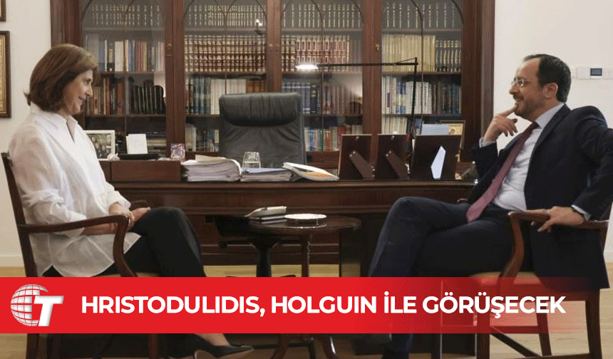 Nikos Hristodulidis ile Maria Angela Holguin Cuellar görüşecek