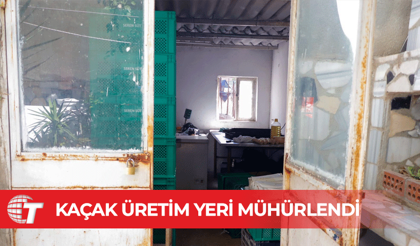 Gazimağusa Belediyesi’nden kaçak gıda üretimine müdahale