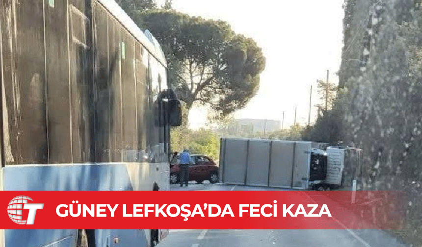 Güney Lefkoşa’da feci kaza: 55 yaşındaki kadın olay yerinde hayatını kaybetti