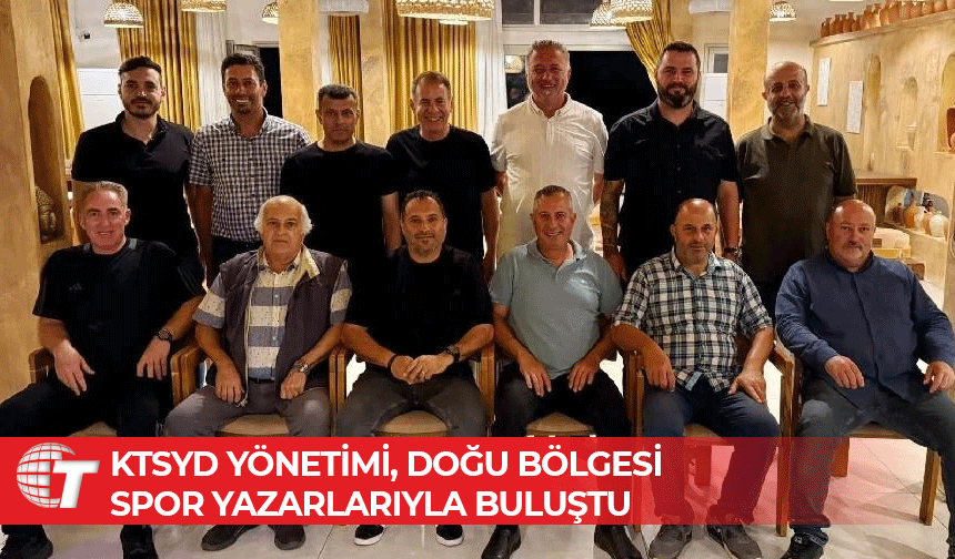 Spor Yazarları Derneği yönetimi, doğu bölgesindeki spor yazarlarıyla buluştu