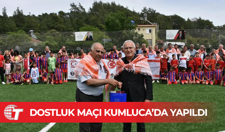 Kıbrıs ve Türkiye Arasında Dostluk Maçı Kumluca’da Yapıldı