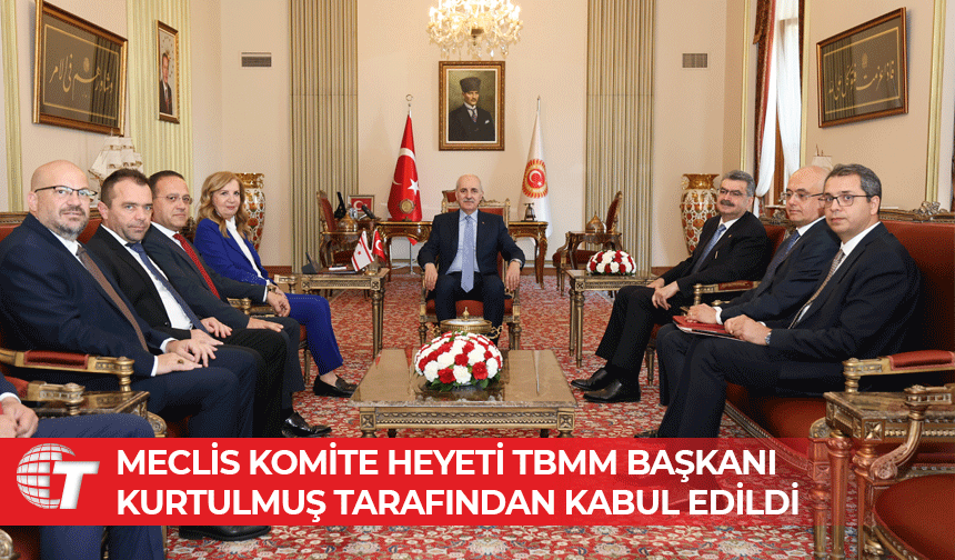Canaltay başkanlığındaki KKTC Meclis heyeti Ankara’da temaslarda bulundu