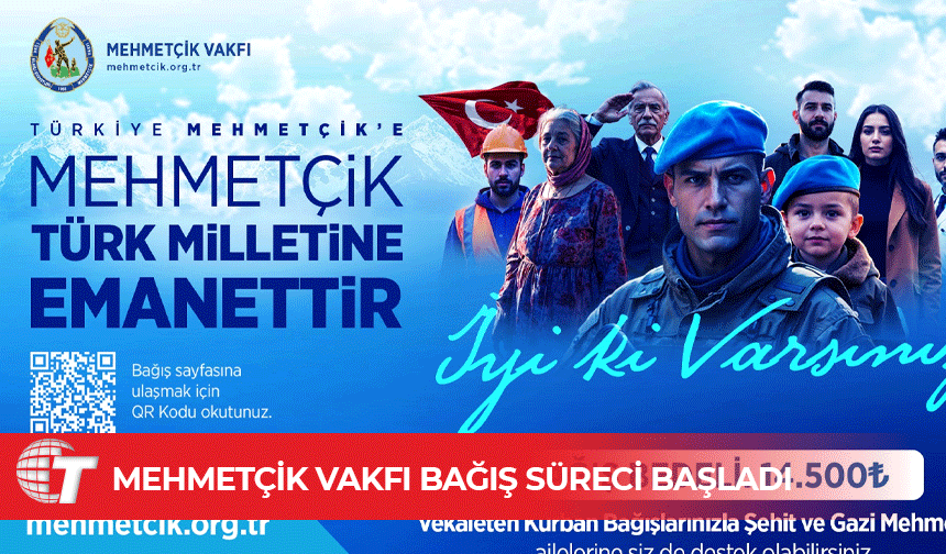 Kurban bağışlarıyla şehit ailelerine destek