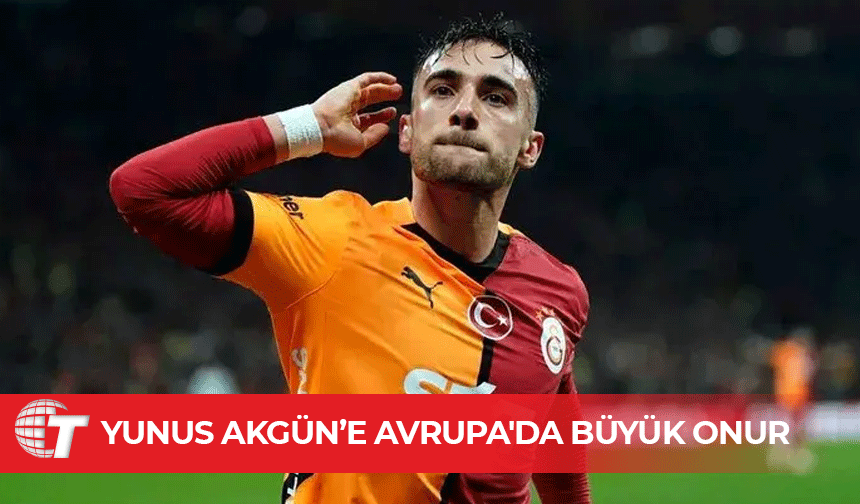 Yunus Akgün'ün golü, Avrupa Ligi'nde sezonun en iyisi seçildi