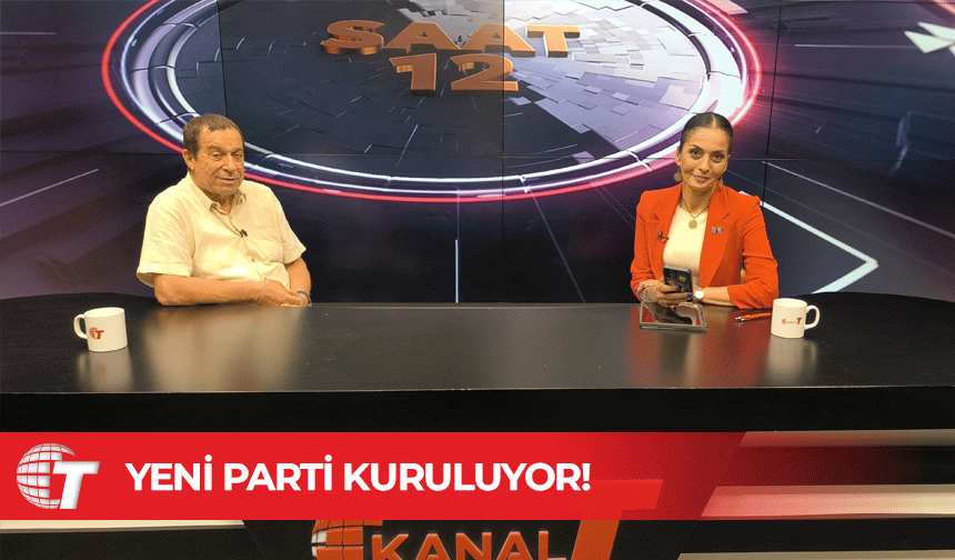 Serdar Denktaş Kanal T'de açıkladı: Yeni bir partinin kuruluş aşamasındayız