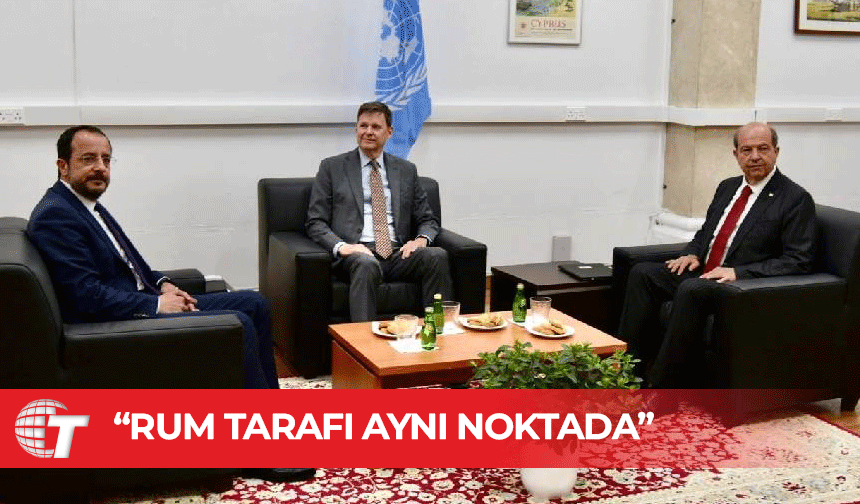 Tatar: Kapılar konusunda Rum tarafının aynı noktada