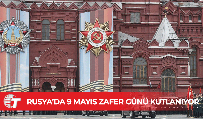 Putin zafer, barış ve refah için kadeh kaldırdı