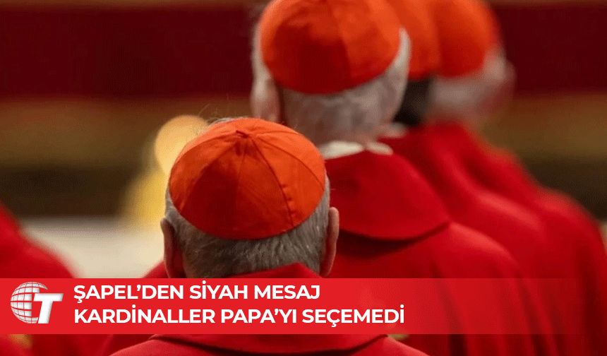 Vatikan'da yapılan ilk tur oylamada yeni papa seçilemedi