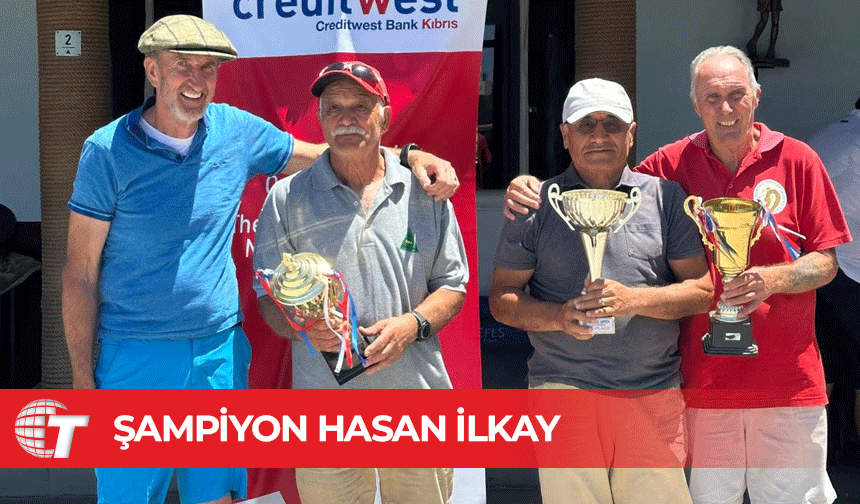 CMC’de Creditwest Bank Stableford Golf Turnuvası Şampiyonu Hasan İlkay…