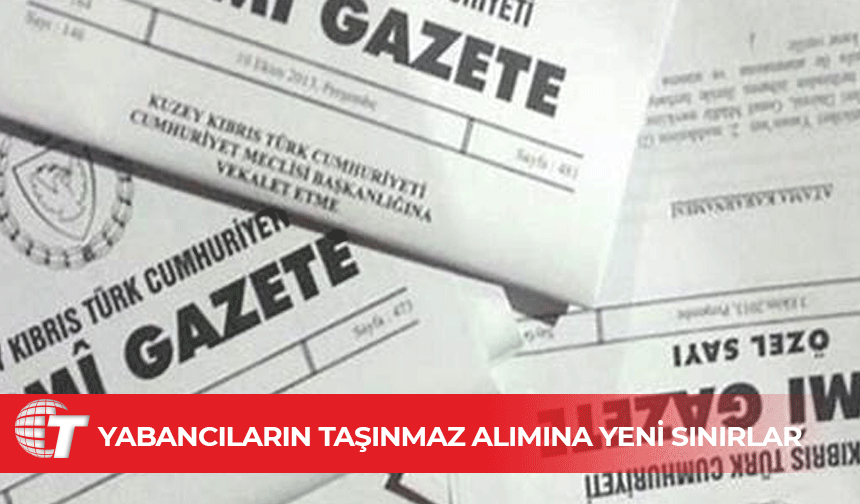 Yasa Tasarısı Resmi Gazete’de