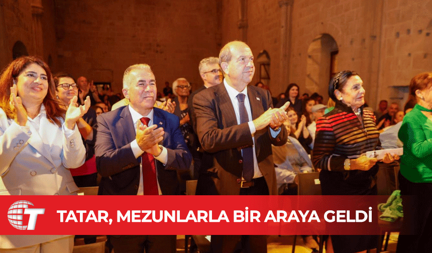 Cumhurbaşkanı Tatar, Geçmişten Günümüze Mezunlar Sergisi ve Konseri’ne katıldı
