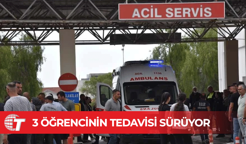 Yenierenköy’deki kazada yaralanan 3 öğrencinin tedavileri sürüyor