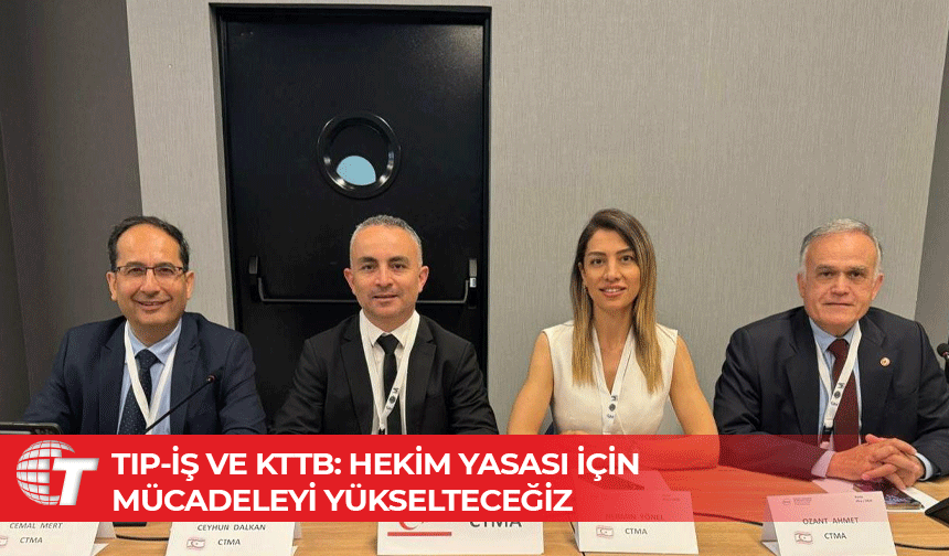 Kıbrıslı Türk hekimler, Avrupa Maaşlı Hekimler Federasyonu Genel Kurulu’na katıldı