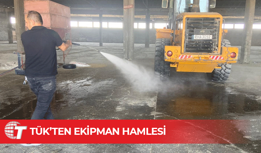 Ambarlara yıkama makineleri kuruluyor