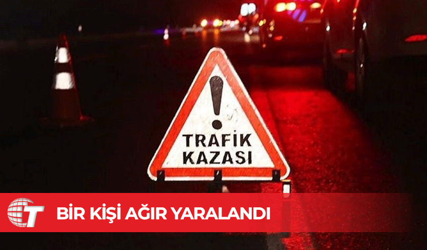 İki ayrı trafik kazası meydana geldi