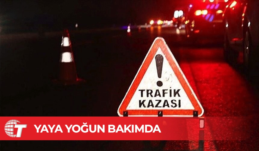 Karşıya geçmeye çalışan yayaya çarptı: Yaya yoğun bakımda, sürücü tutuklandı