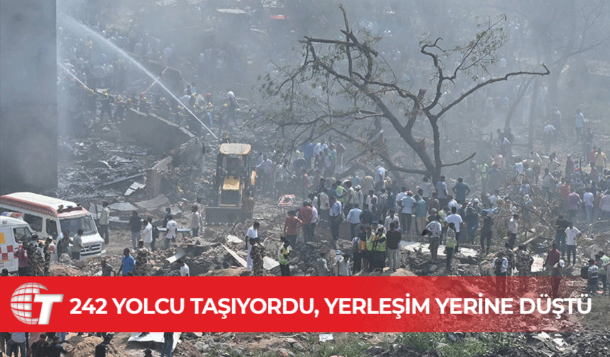 Hindistan'daki uçak kazasında can kaybı 300'e yaklaştı