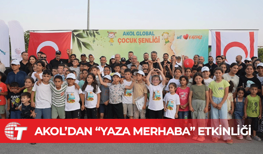 Akol Global Karpaz’da çocuk şenliği düzenledi