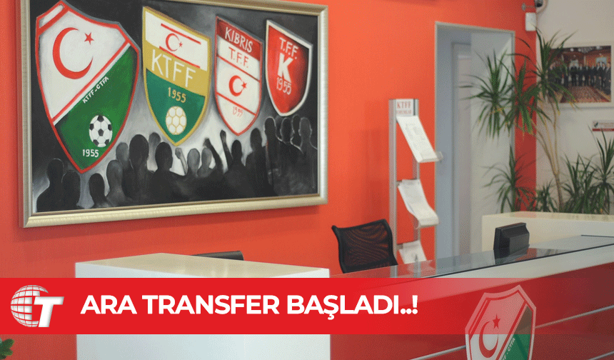 Digiturk Kıbrıs BTM 2. Lig'de ara transfer başladı..!
