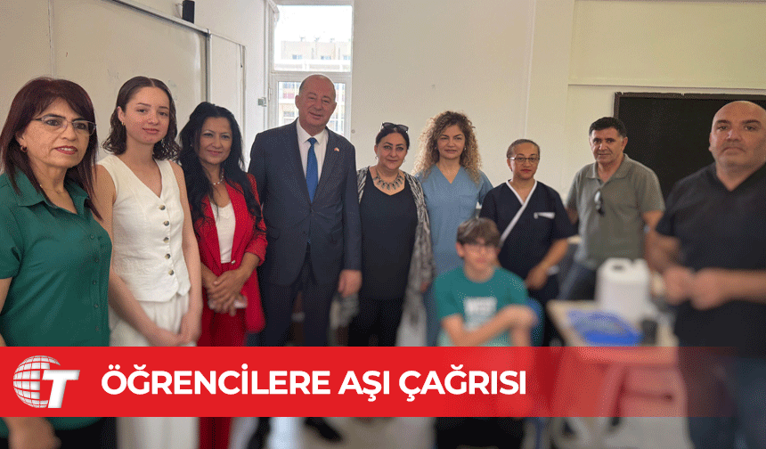 KKTC’de aşı takvimine dahil edilen HPV aşısı okullarda yapılmaya başlandı