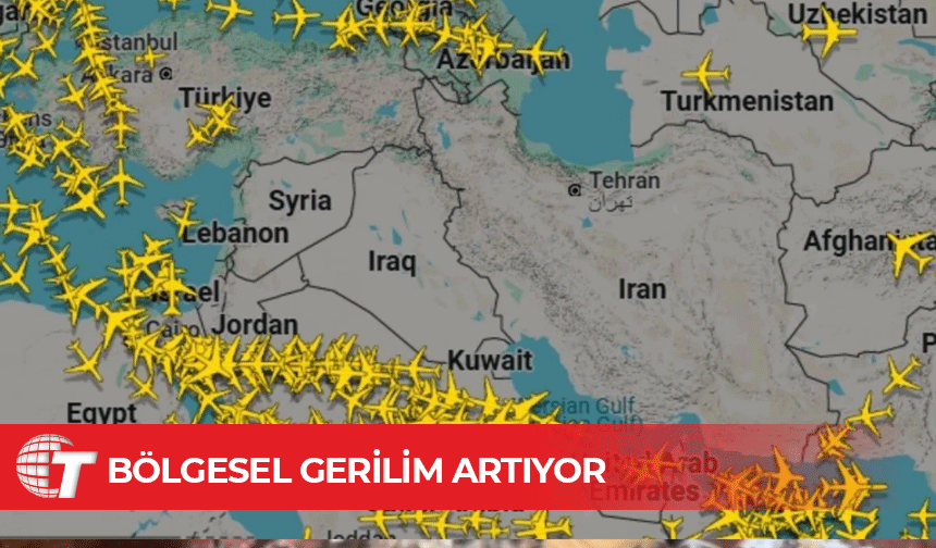 Katar’ın yanı sıra Irak, Kuveyt ve Bahreyn de hava sahasını kapattı