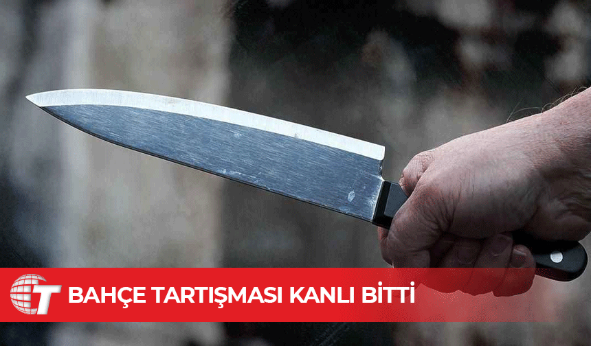 Bıçakla göğsünden yaraladı